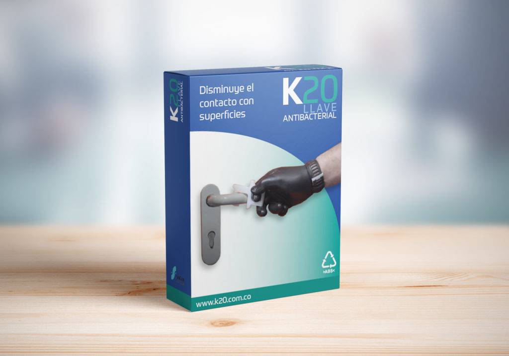 k20 caja llave antibacterial